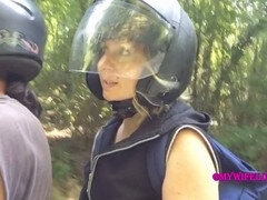 Anaal, Sperma shot, Man, Italiaans, Buiten, Tatoeage, Speelgoed, Slet