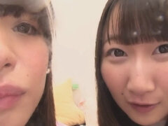 Japonaise, Embrassement, Lesbienne