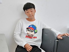 Asiatisch, Chinesisch, Spermaladung, Süss, Schwul, Masturbation, Solo, Jungendliche (18+)