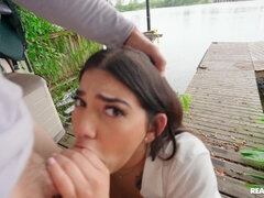 Teaching Big Jugs Julz Gotti To Fish