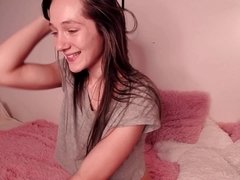 Amateur, Masturbation, Petite femme, Chatte, Solo, Adolescente, Nénés, Webcam