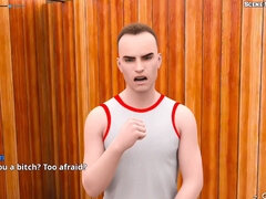 Americano, Autobús, Engañando, Pareja, Cornudo, Humillación, Indio, Besar