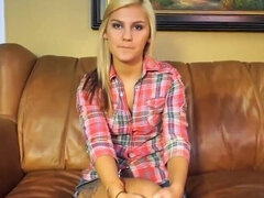 Amateur, Audition, Blonde, Hd, Masturbation, Pov, Lécher le sphincter, Adolescente