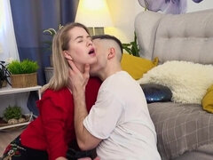 Anal, Mamada, Novio, Morena, Acercamiento, Abierta, Coño, Adolescente