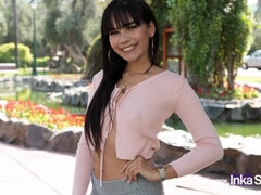 Anal, Morena, Corridas, Latina, Pequeña, Público, Flaco, Adolescente