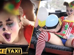 Little Valentines Day Cosplay Clown Squirts And Cums Hard