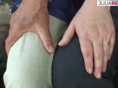 Wohlbeleibte schöne frauen, Blasen, Schwanz, Frau, Oma, Hd, Im freien, Rotschopf