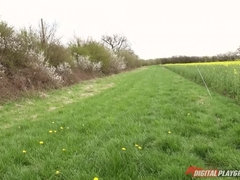 フェラチオ, チン, ヨーロピアン, 顔射, アウトドア, ハメ撮り, 現実, コキ