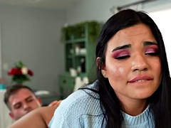 In den arsch, Arschlecken, Blasen, Braunhaarige, Latina, Pov, Jungendliche (18+), Eng