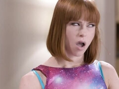 Amerikanisch, Braunhaarige, Flexibel, Lesbisch, Natürlichen titten, Zierlich, Muschi, Titten