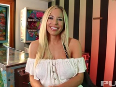 Big tits, Blonde, Milf, Tease