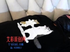 アジア人, 茶髪の, フェムドム, フェティッシュ, 足フェチ