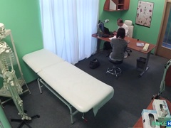 素人, フェラチオ, 指いじり, なめる, 看護婦, オマンコ, ユニフォーム, のぞき