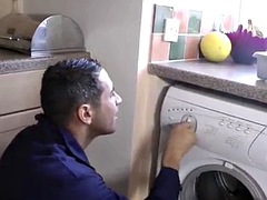 アナル, デカチン, 黒人, 黒人, 手コキする, ハードコア, マッサージ, 熟年