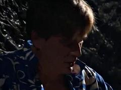 In den arsch, Blondine, Blasen, Aufs gesicht abspritzen, Behaart, Hardcore, Im freien, Pornostars