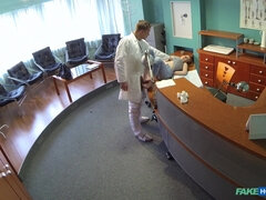 Amateur, Sucer une bite, Fétiche, Léchez, Bureau, Chatte, Rousse roux, Gicler