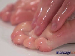 お尻, 茶髪の, カップル, 女, 指いじり, Hd, オーガズム, 息子