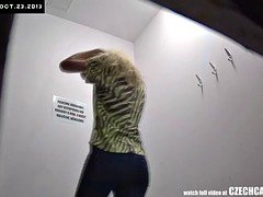 Blonde Cuttie Spied