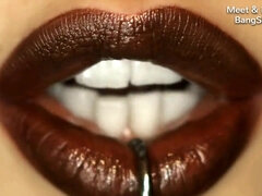 Neighbor's BBC - bored blonde MILF with massive fake tits cheating on her hubby with black stud