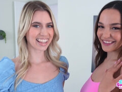 Tetas grandes, Rubia, Mamada, Morena, Coño, Adolescente, Trio, Mojado