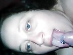 White Las Vegas BBW sucking my young latino cock