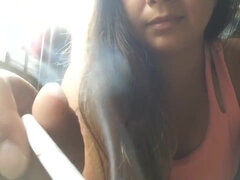 Morning Cigarette Crush – A Smoking Ritual