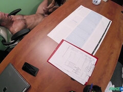 Doctor Fucks Porn Actress Over Desk 2 - Jasmine Jae