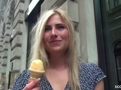 Grosse bite, Gros seins, Blonde, Allemand, Hard, Petite femme, Adolescente, Nénés