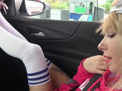 Любители, Минет, Кончили внутрь, Дрочка ногами, Масло, От первого лица, Тощие, Сиськи