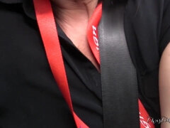 アナル, デカ尻, フェラチオ, 巨乳な, 下着, 熟年, 自然山雀, オッパイの