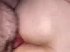 Fucking and eating my wife outside the house