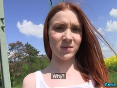 Public Agent - Redhead Student Had Intercourse On A Hill 1