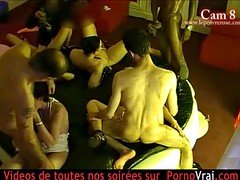 Amateur, Club, Universidad, Francés, Grupo, Orgasmo, Realidad, Voyeur