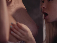 アメリカ人, カップル, Hd, キス, レズビアン, なめる, 自然山雀, 小柄