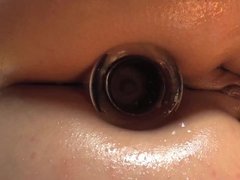 アナル, アジア人, お尻, 美人, ブロンド, イタリア人, オナニー, 自然山雀