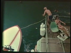 Desiree Cousteau boating