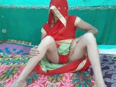 Ravishing village bhabhi from India gets passionately fucked by new neighbor in the night