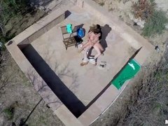 Erstaunlich, Arsch, Tussi, Blasen, Braunhaarige, Handjob, Pov