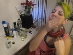Leie, Sperma im mund, Spermaladung, Papi, Freundin, Muschi, Kurzes haar