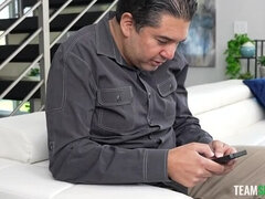 Freaky Fembot #3 - Liz Jordan's Cumshot & Facial