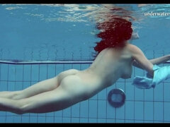 18 jahre, Grosse titten, Braunhaarige, Hd, Nackt, Pool, Öffentlich, Unter wasser