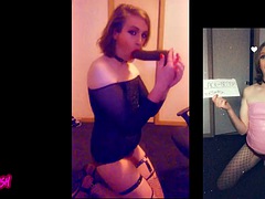 Leie, Blasen, Crossdresser, Dildo, Schwarz, Schwul, Masturbation, Ablutschen