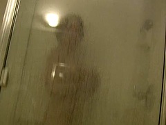 Freund, Paar, Freundin, Hardcore, Lecken, Realität, Dusche, Titten