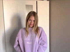 Nana, Blonde, Doigter, Léchez, Petite femme, Pov, Chatte, Adolescente