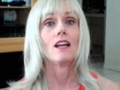 Grosse titten, Blondine, Blasen, Selbstgemacht, Hausfrau, Reif, Milf, Ehefrau