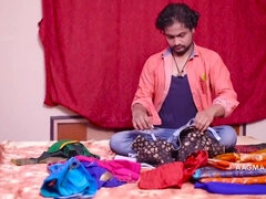 フェラチオ, 巨乳な, 手コキする, インド人, 淫乱熟女, 母, 自然山雀, オッパイの