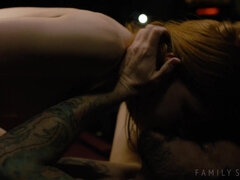 69, アメリカ人, 舐める尻, 黒人, なめる, スパンキング, タトゥー, オッパイの