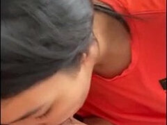 Sucer une bite, Brunette brune, Français, Hd, Fait maison, Masturbation, Pov, Fils