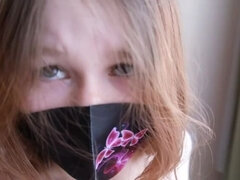 Leie, Asiatisch, Braunhaarige, Hochschule, Hundestellung, Hd, Japanische massage, Pov