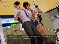 素人, アスtoマウス, デカ尻, 茶髪の, 大学生, ゲーム